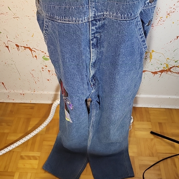 Fission Denim Overall Men Size 40 - Picture 3 of 7